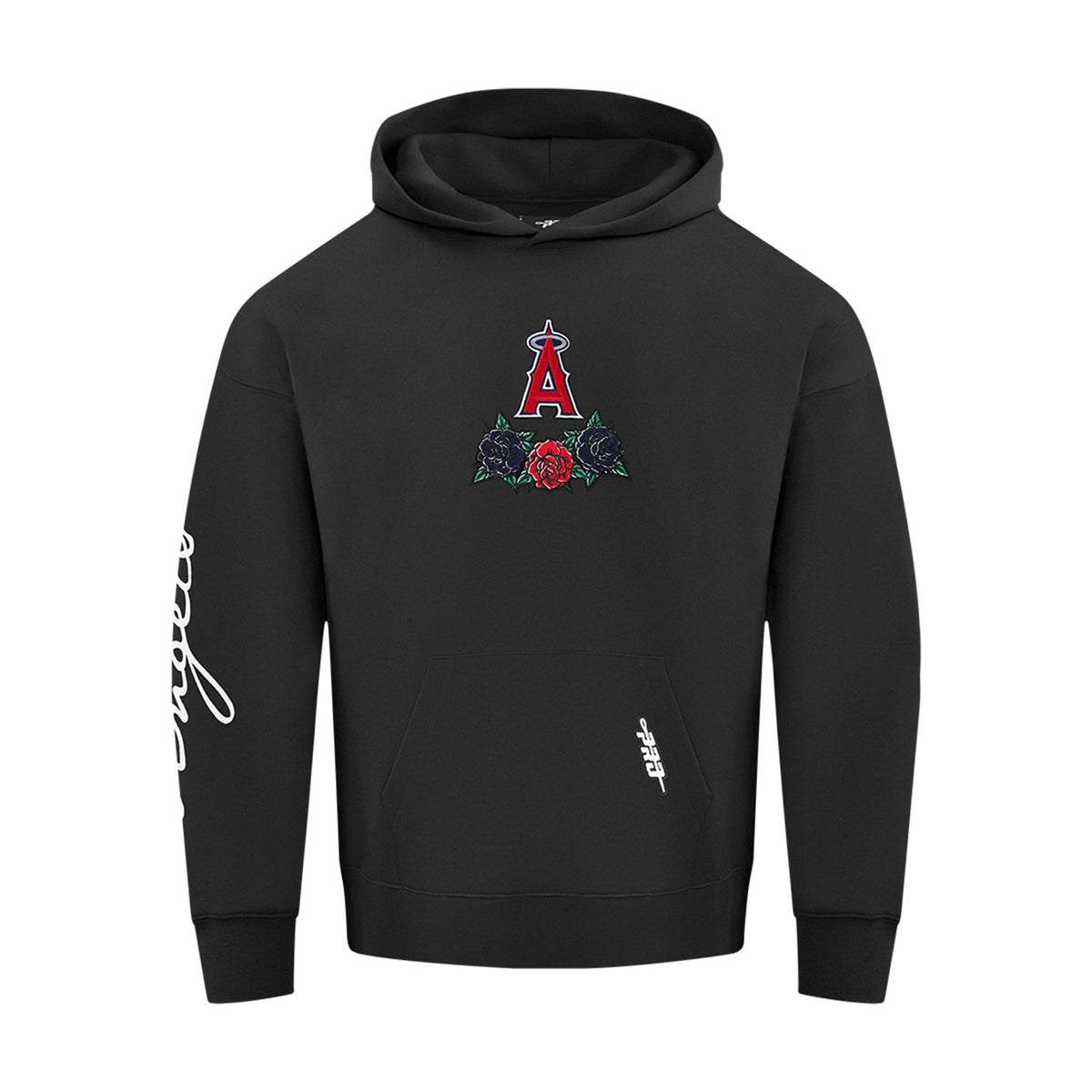 PRO STANDARD Los Angeles Angels Wave & Roses Hoodie - Mens