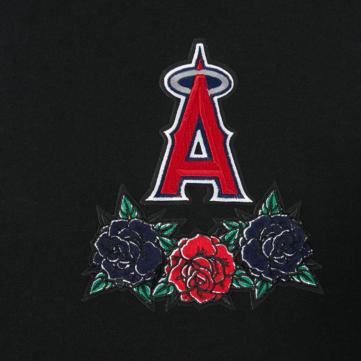 PRO STANDARD Los Angeles Angels Wave & Roses Hoodie - Mens