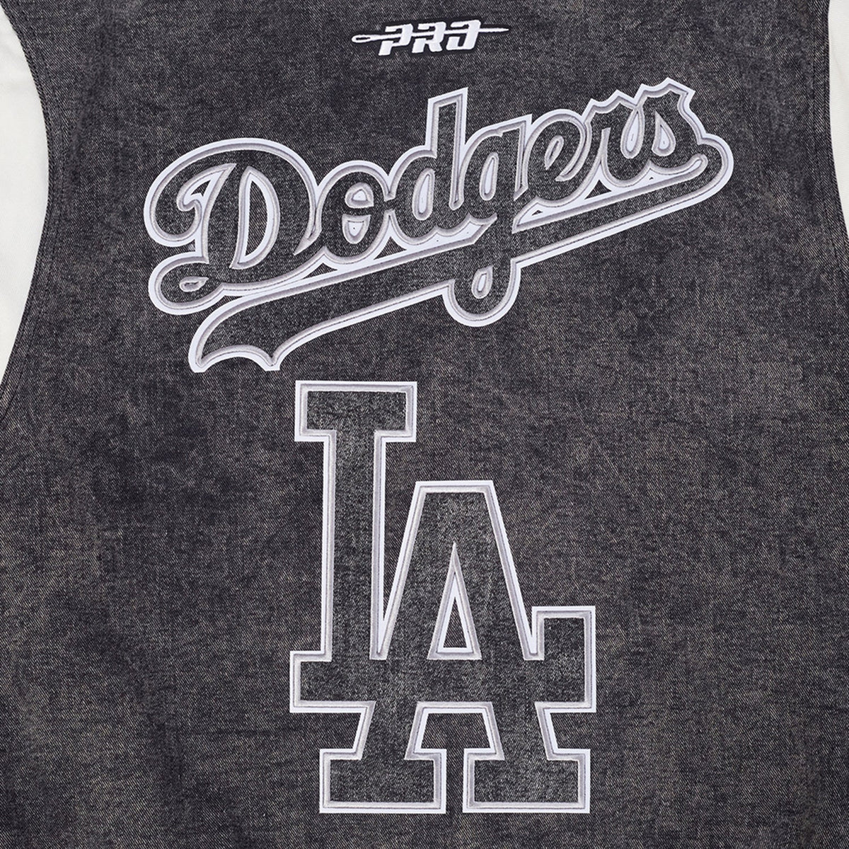 PRO STANDARD Los Angeles Dodgers Varsity Black Jacket - Mens