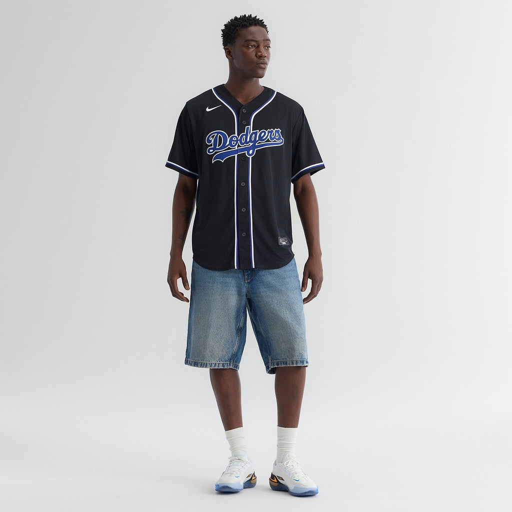 NIKE 2026 Dodgers Black Replica Jersey - Mens