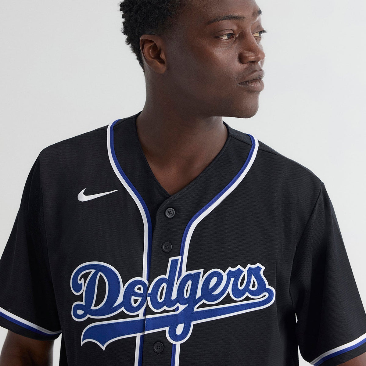 NIKE 2026 Dodgers Black Replica Jersey - Mens