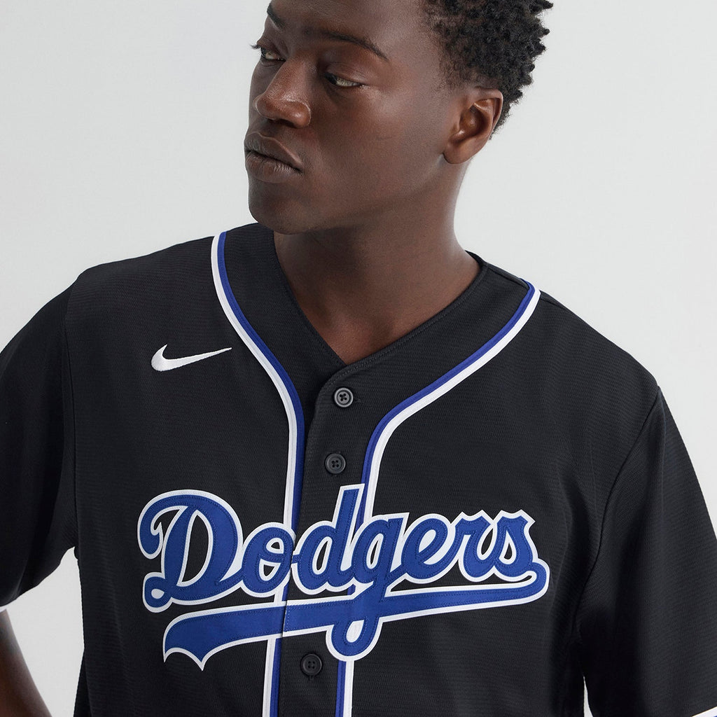 NIKE 2026 Dodgers Black Replica Jersey - Mens