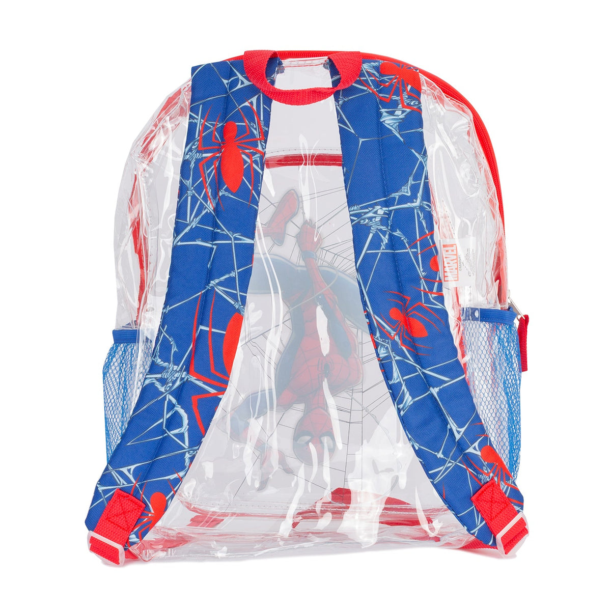 CHARACTER Premium Clear Spider-Man Backpack