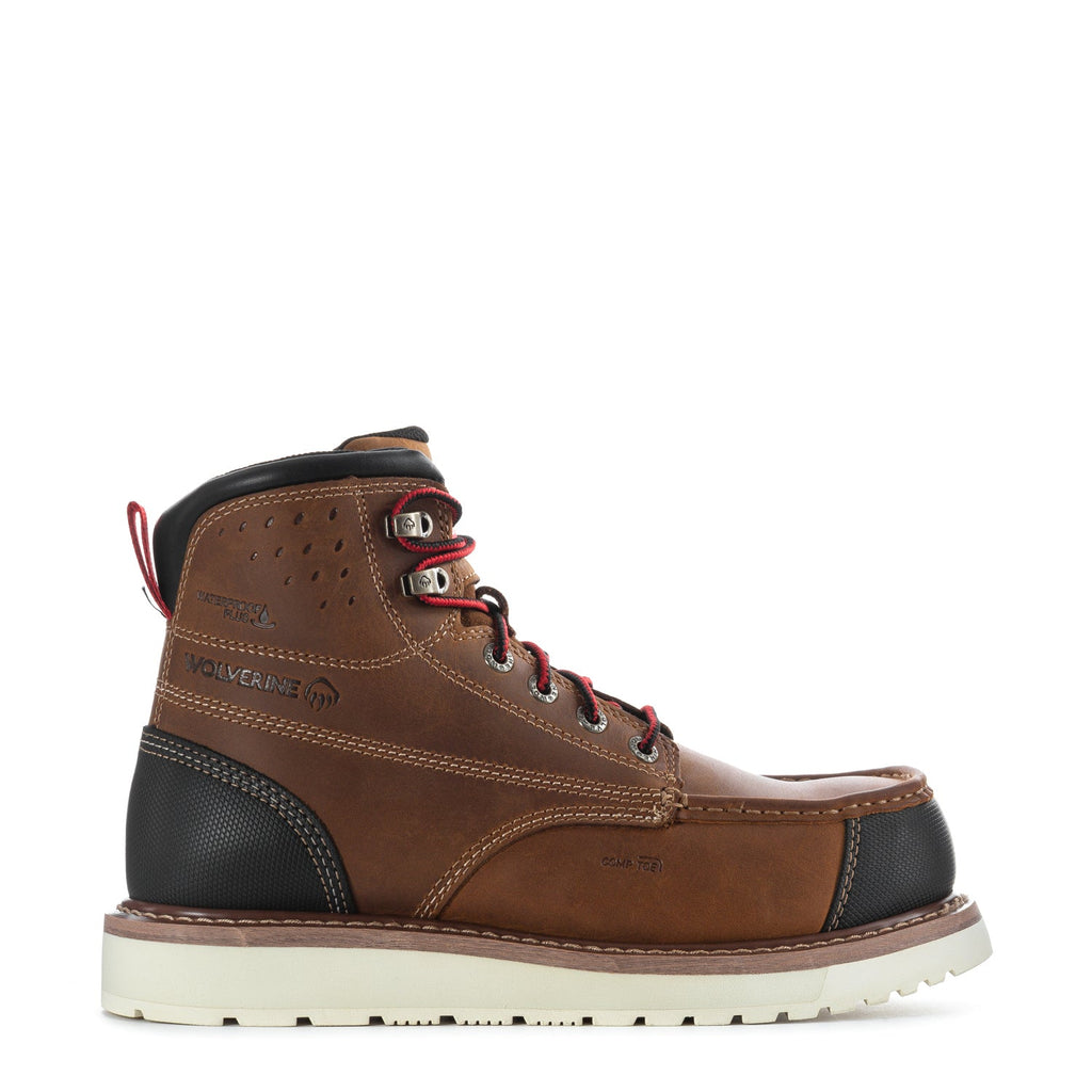 WOLVERINE Loader II Wide Width WP Comp Toe - Mens