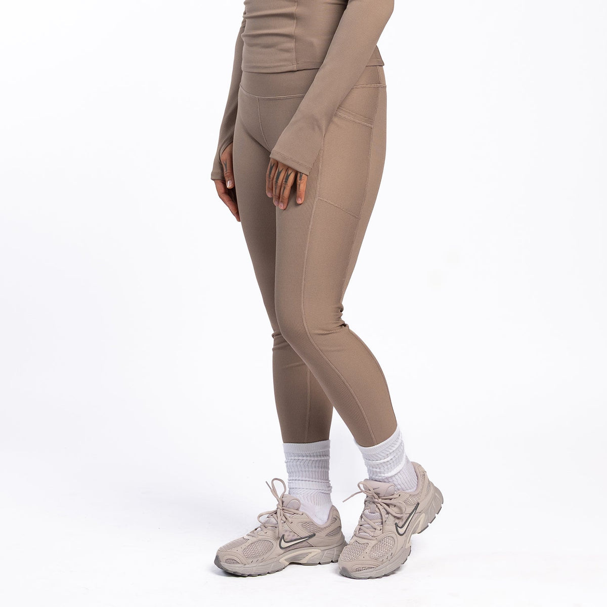 WSS ATHLETIC Power Ribbed Legging - Womens