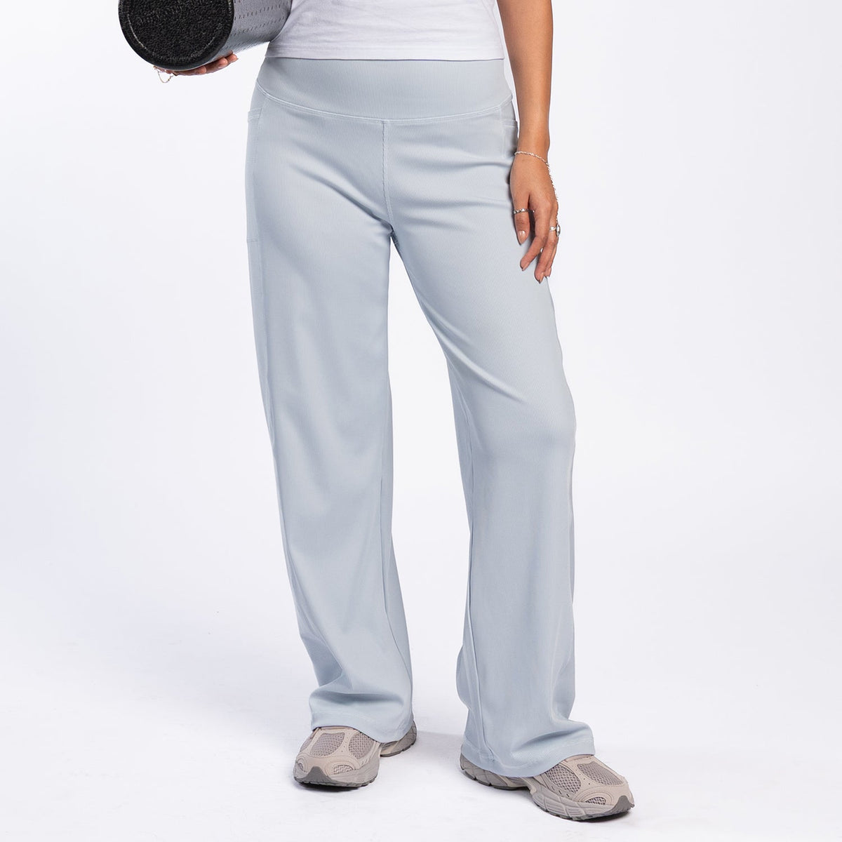 WSS ATHLETIC Power Ribbed Wide Leg - Womens