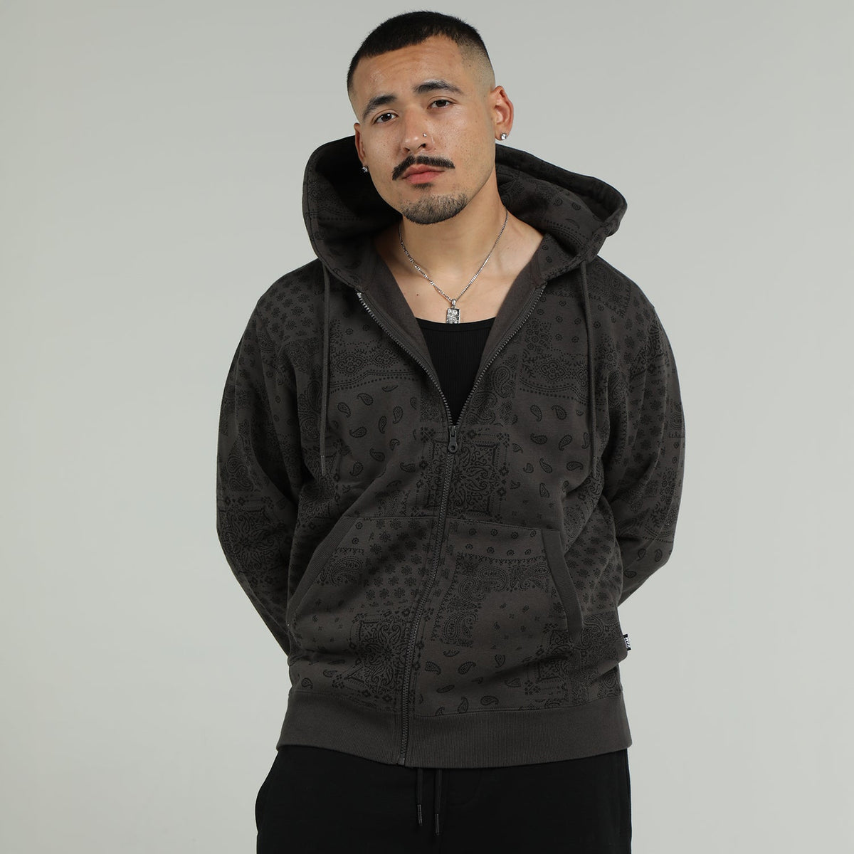 WSS ATHLETIC Classic Fleece FZ Hoody - Mens