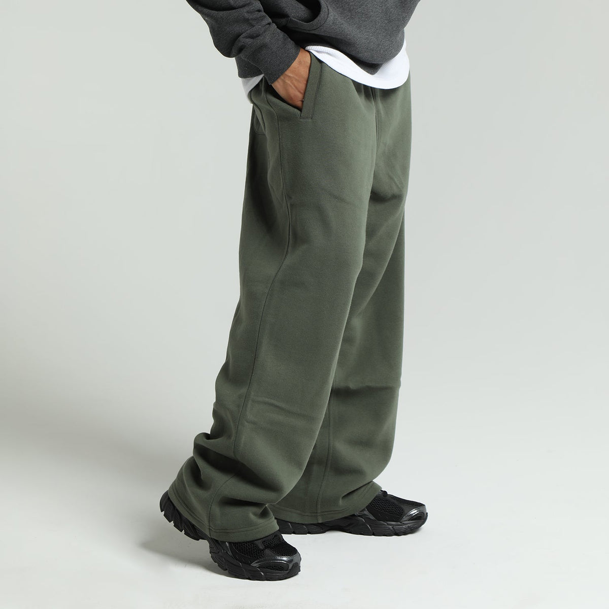 WSS ATHLETIC Authentic Classic Fleece Open Hem Pant - Mens
