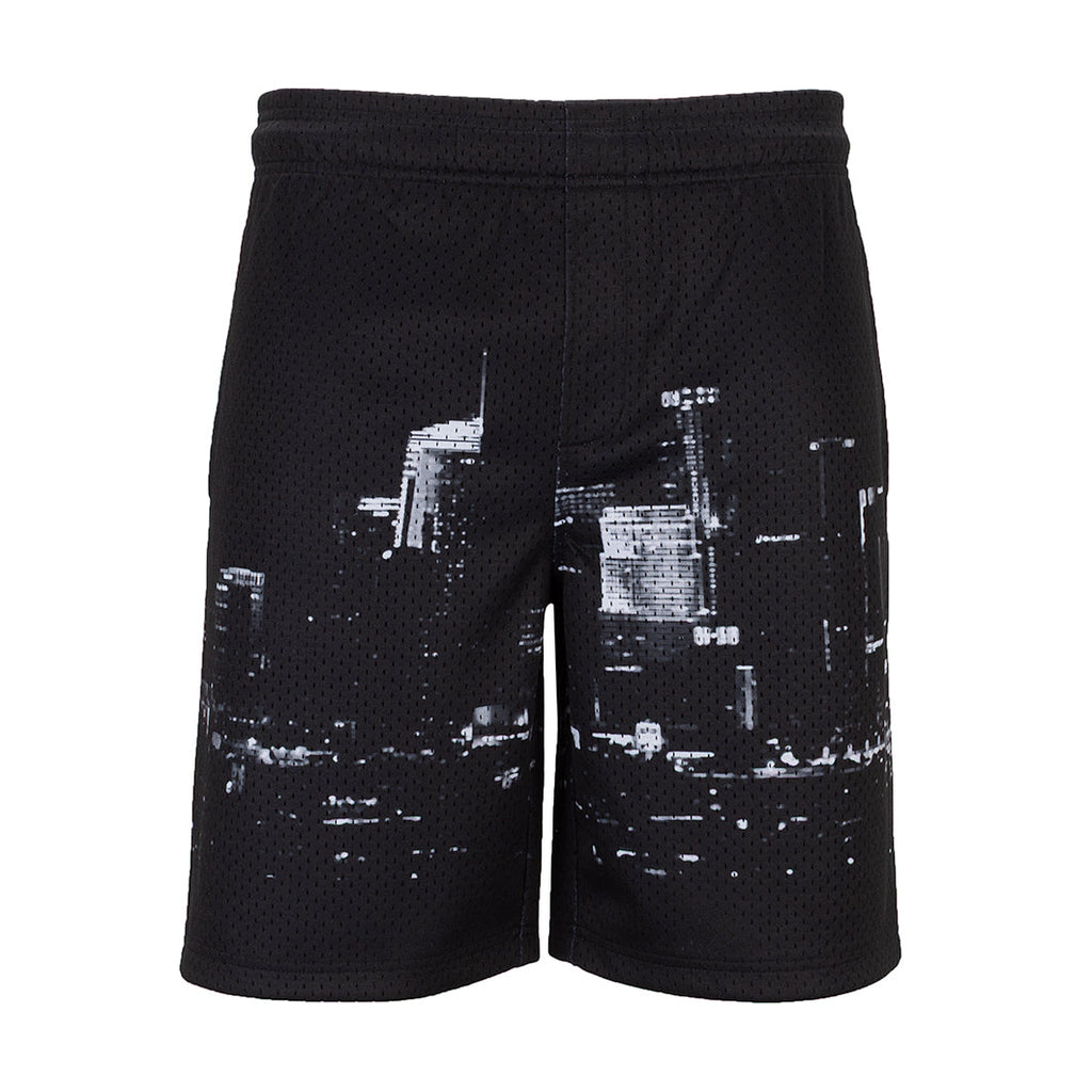 WSS ATHLETIC Printed Mesh Short Skyline - Mens