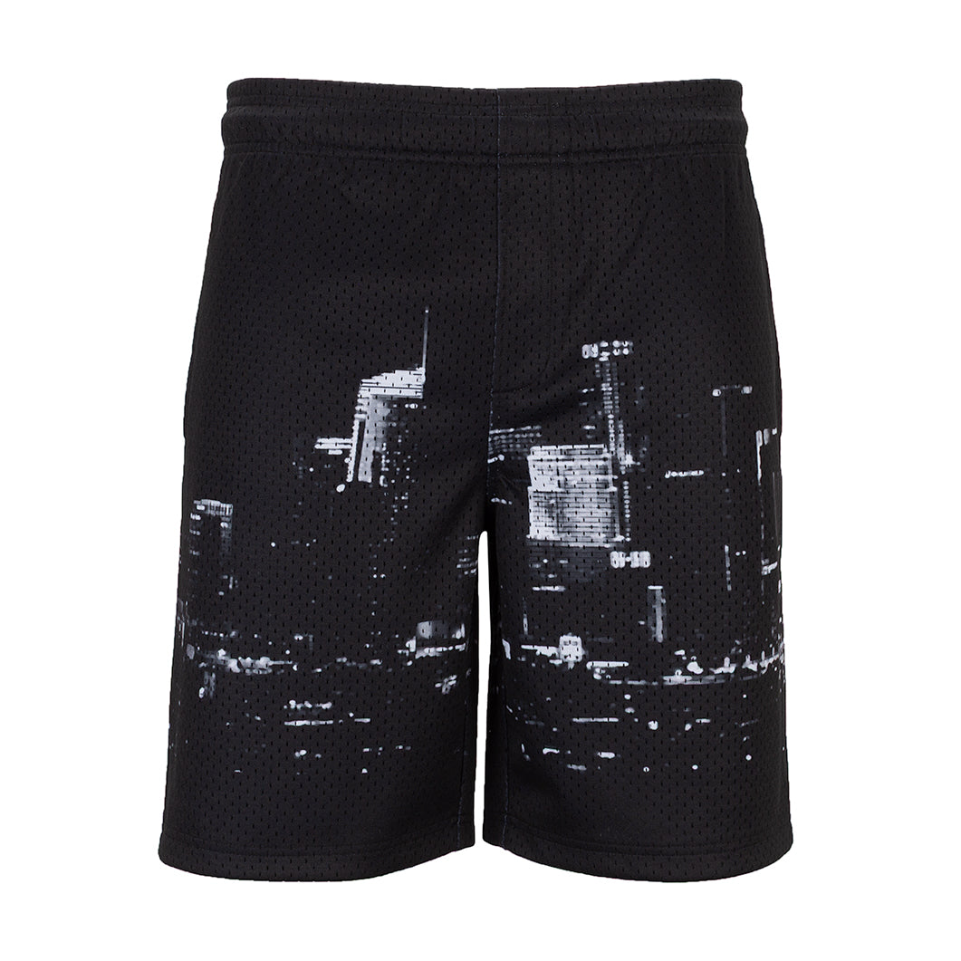 WSS ATHLETIC Printed Mesh Short Skyline - Mens