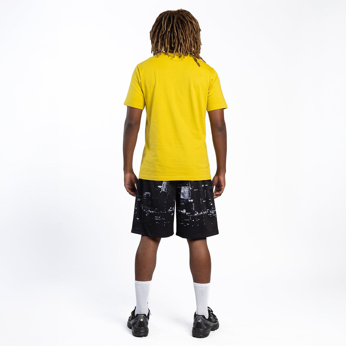 WSS ATHLETIC Printed Mesh Short Skyline - Mens
