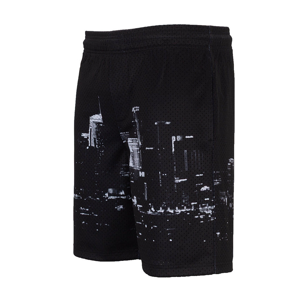 WSS ATHLETIC Printed Mesh Short Skyline - Mens