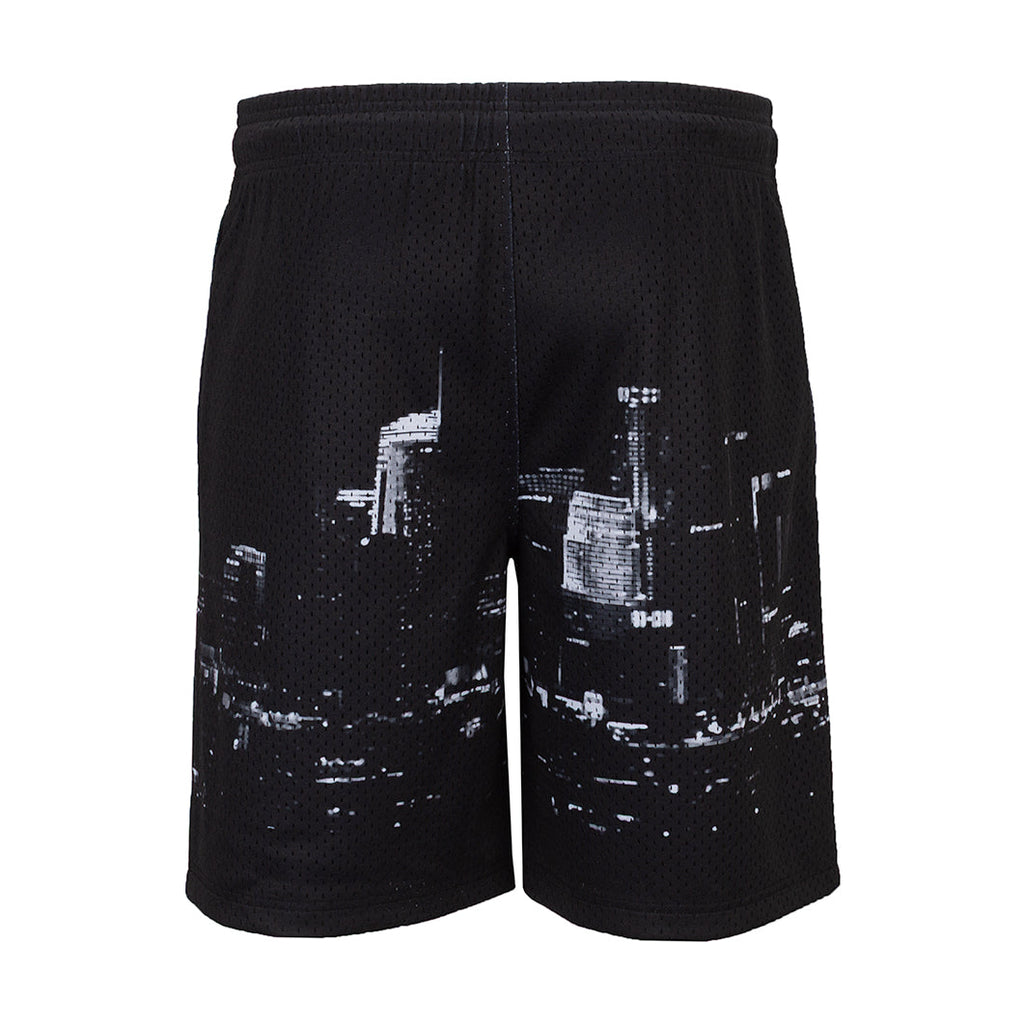 WSS ATHLETIC Printed Mesh Short Skyline - Mens