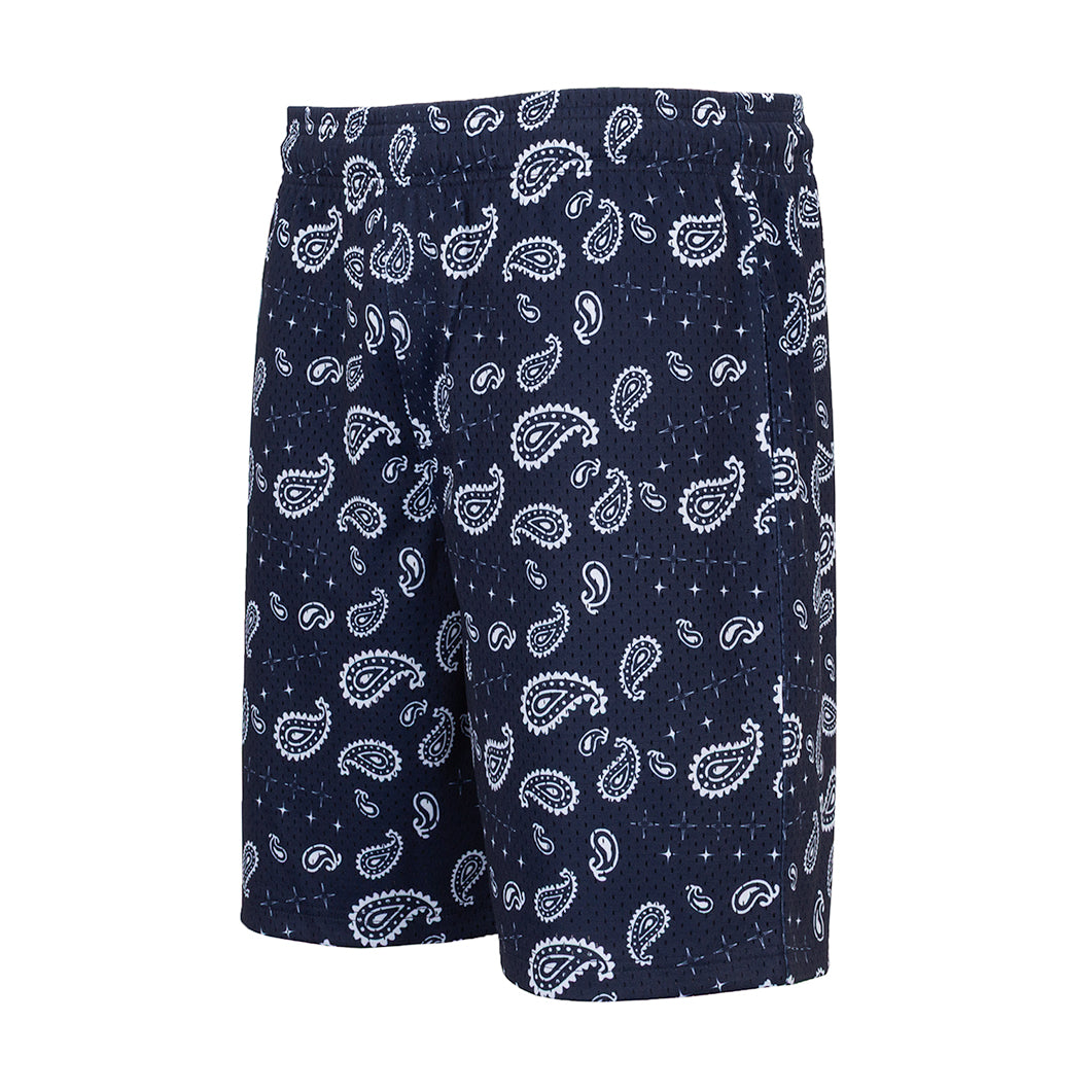 WSS ATHLETIC Printed Mesh Short Tossed Paisly - Mens