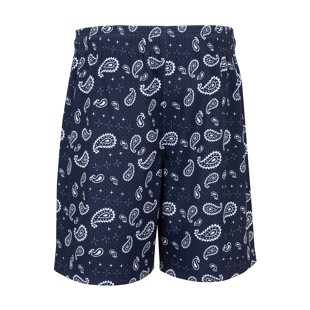 WSS ATHLETIC Printed Mesh Short Tossed Paisly - Mens