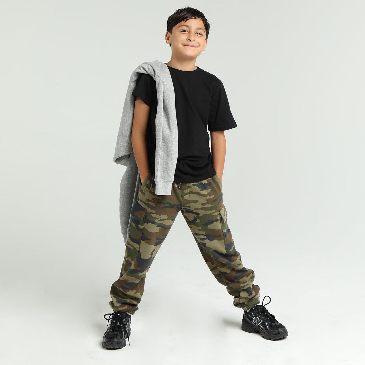 WSS ATHLETIC Original Classic Fleece Cargo Pant - Youth
