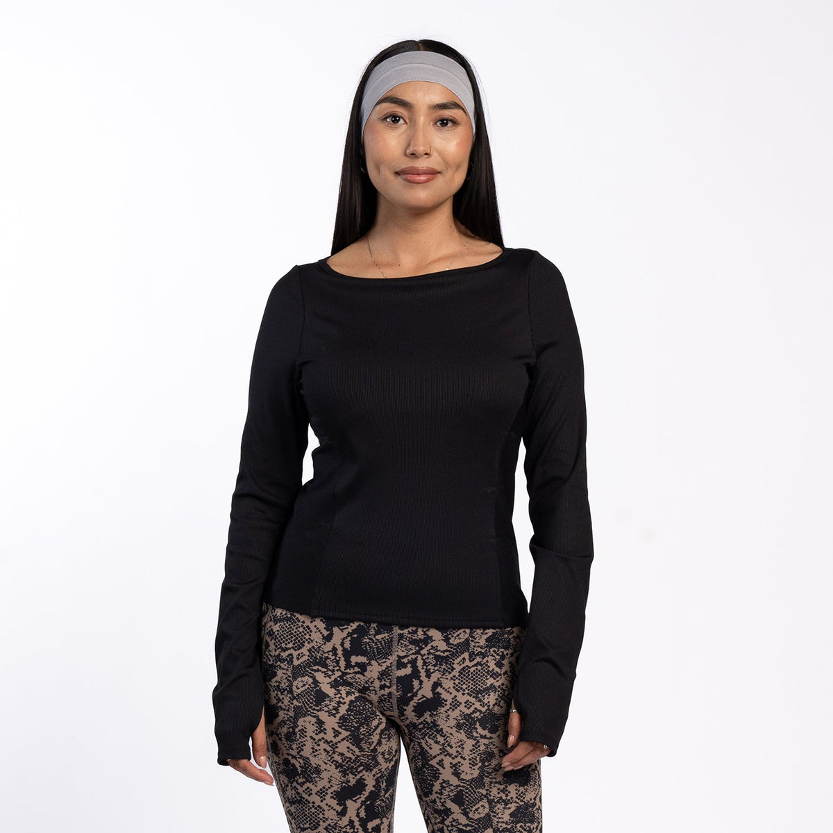 WSS ATHLETIC Power Ribbed LS - Womens