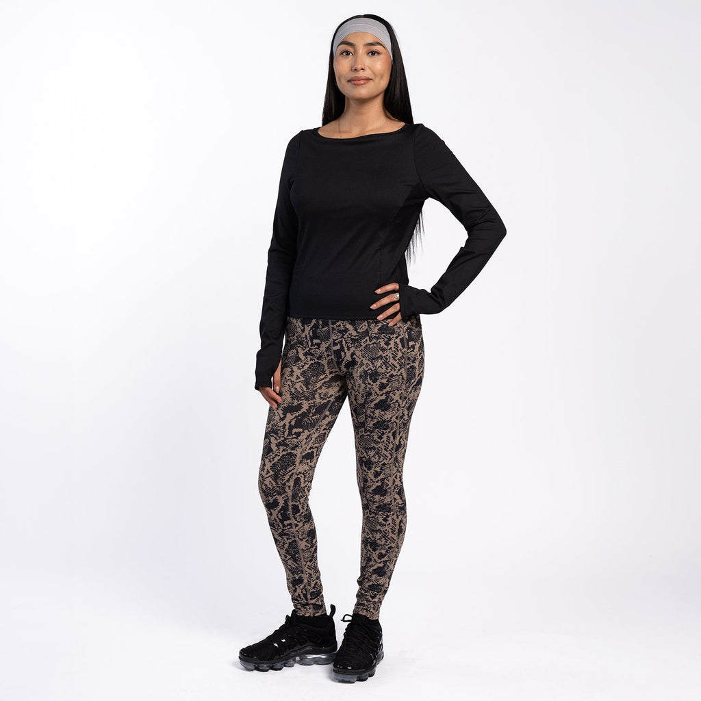 WSS ATHLETIC Power Ribbed LS - Womens