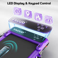 【Upgrade Version】 YAGUD Folding Treadmill with Adjustable Incline, Low-Noise Motor, 265lbs Weight Capacity, Remote Control & Wheels for Easy mobility – Comes with Free Resistance Bands and Dual Shock-Absorption System SpringStatements