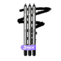 Wonderskin 1440 Longwear Eyeliner Trio Set (3-Pack) – 24HR Waterproof, Transfer-Proof & Smudge-Proof Eye Pencil with TruGlide Butter-Smooth Application | Ultra-Creamy High-Pigment Precision Liner | 12 Shades | Vegan & Cruelty-Free