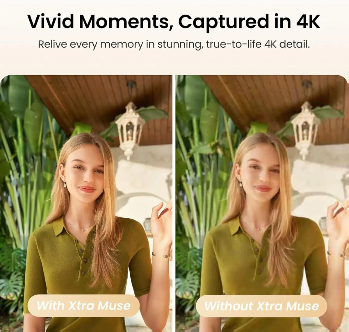 Xtra Muse Vlogging Video Recording Digital Camera, 1'' CMOS 4K/120fps, 3-Axis Handheld Stabilizer, Fast Focusing, Face/Object Tracking, Micro SD Compatible, Grab Go Portable Handycam Camcorder,sohochic