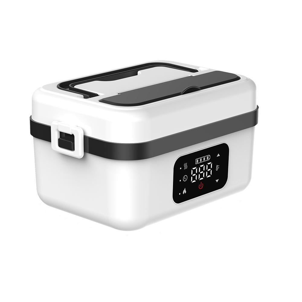 Rechargeable Cordless Self-Heating Lunch Box Portable Food Heater, Heat Up Lunch Box Portable, Heatable Lunchbox, Heated Lunchbox, Thermal Heated Meal Container for Meal Prep, Office, Travel, Car, Picnic and Outdoor Use, Ideal Gift #GLOBAL PICKS