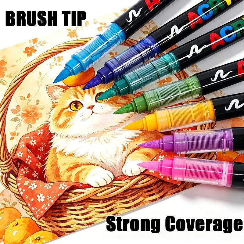 488 Color Marker Gift Box, Handheld Storage Case, Flexible Soft Tip, High Saturation DIY Art Brushes, Perfect for Creative Projects