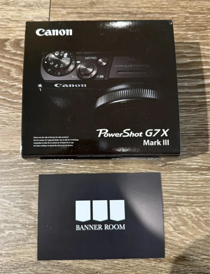 PowerShot G7 X Mark lll Camera