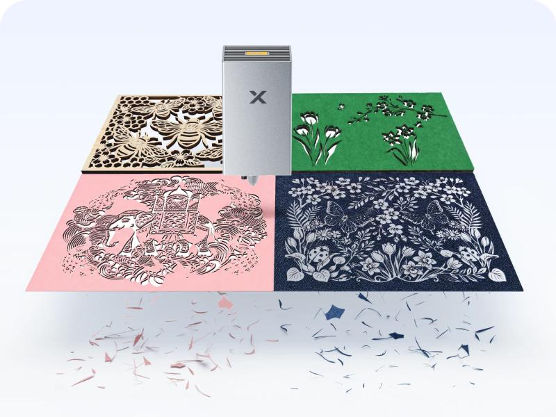 [LIVE ONLY] xTool M2 Color Craft Laser Engraving Machine - Full-Color CMYK Inkjet, 10W/20W Diode Laser Cutter, Ideal for Crafters’ Custom Gifts on Diverse Materials
