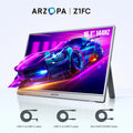 ARZOPA Z1FC, 16.1'' 144Hz Portable Gaming Monitor, 100% sRGB, 1080P FHD, Kickstand Portable Monitor, External Second Screen for PS5 Xbox Laptop PC Switch