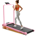 Ancheer Foldable Under Desk 3.5HP Walking Pad, Compact Portable Treadmill with Shock Absorption, 320lbs Capacity Office/Home Gym Gear, Adjustable Height Stepper for Cardio & Workout from Home