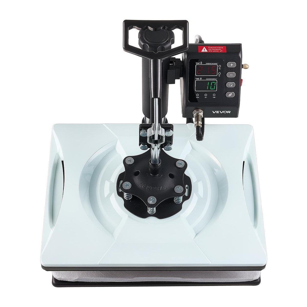 VEVOR 5-in-1 Combo Heat Press Machine, 12x15 in Sublimation Press with Fast & Even Heating, Digital Control for Precise Time & Temp, Multi-Function for T-Shirts, Mugs, Caps