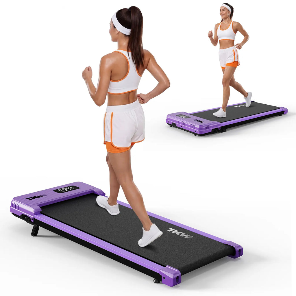 Compact Walking Pad Treadmill - Mini Portable Exercise Equipment, At-Home Gym Home Workout Gear for Running with Remote Control & LED Display