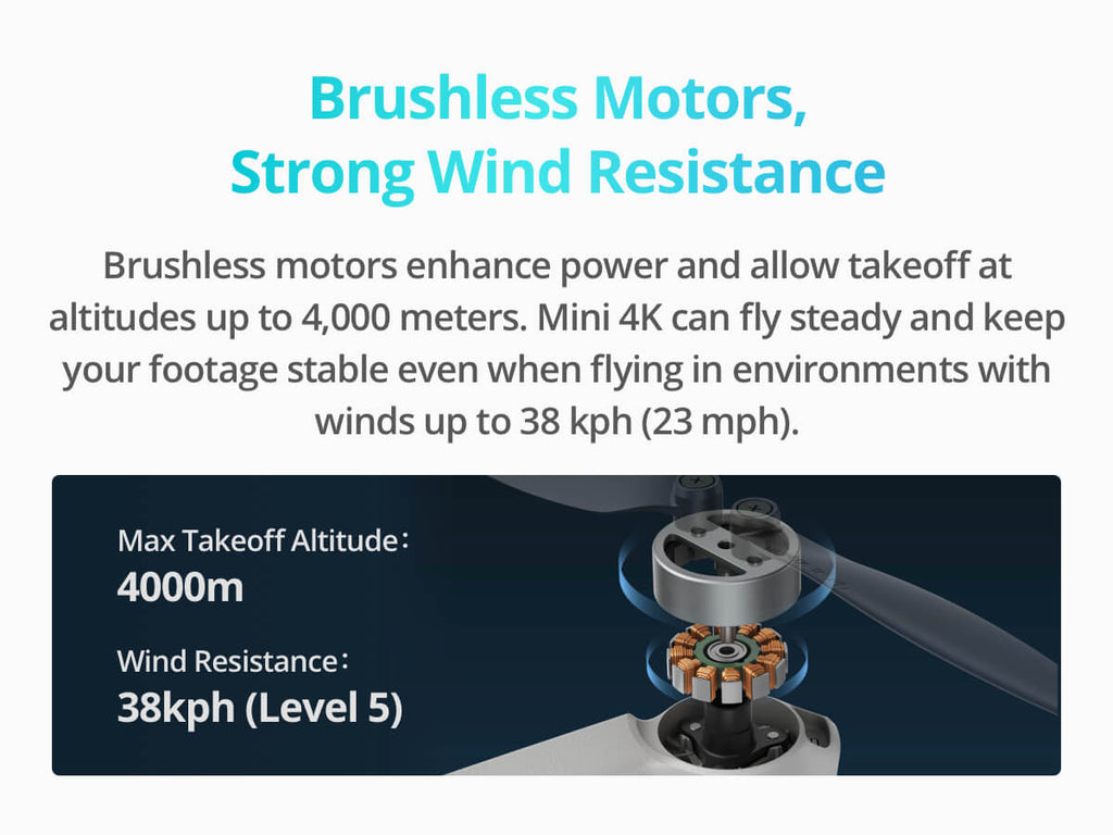 DJI Mini 4K Drone with 4K UHD Camera, Lightweight Under 249g, 3-Axis Gimbal Stabilization, 10km HD Video Transmission, Auto Return to Home, Wind Resistance, 31-Min Flight Time